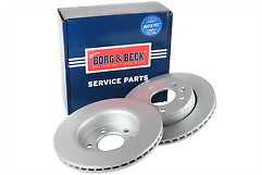 Borg & Beck - BRAKE DISC PAIR - BBD5509 - Fits: Amarok, Crafter (1LA) 2.0 TDi 10/16-