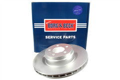 Borg & Beck - BRAKE DISC SINGLE - BBD5830S - Fits: Landrover R/rover 3.6 TdV8 06-