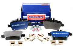 Borg & Beck - REAR BRAKE PADS - BBP2329 - Fits: Mercedes B Class (W246) 11/11-