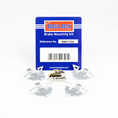 Borg & Beck - FITTING KIT - PADS - BBK1700 - Fits: Q7 01/15 - 7/16
