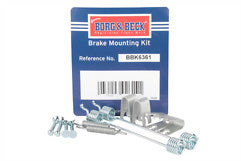Borg & Beck - FITTING KIT - SHOES - BBK6361 - Fits: ID.3 (E11), ID.4 (E21) 11/19-