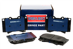 Borg & Beck - FRONT BRAKE PADS - BBP1682 - Fits: Toyota L'cruiser (J100) 98-07