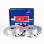 Borg & Beck - BRAKE DISC PAIR - BBD5214 - Fits: Nissan NV200 02/10-