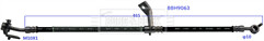 Borg & Beck - BRAKE HOSE - BBH9063 - Fits: Ioniq all models 2016-