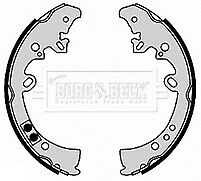 Borg & Beck - BRAKE SHOES - BBS6436 - Fits: Toyota Hi-Lux 2.5 D-4D 07/05-