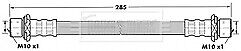 Borg & Beck - BRAKE HOSE - BBH7223 - Fits: Toyota Paseo,Starlet,Verso S