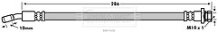 Borg & Beck - BRAKE HOSE - BBH7608 - Fits: Hyundai i30 07-