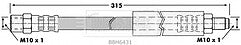Borg & Beck - BRAKE HOSE - BBH6431 - Fits: Volvo 440,460,480 87-