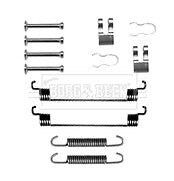 Borg & Beck - FITTING KIT - SHOES - BBK6221 - Fits: Fiat Punto 99-03