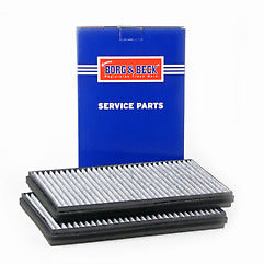 Borg & Beck - CABIN FILTER - BFC1186 - Fits: BMW 5,6 Series