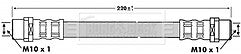 Borg & Beck - BRAKE HOSE - BBH6748 - Fits: GM Corsa,Tigra