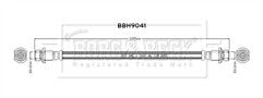 Borg & Beck - BRAKE HOSE - BBH9041 - Fits: Hilux VIII Pick-up 2015-