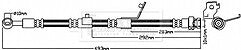 Borg & Beck - BRAKE HOSE - BBH8645 - Fits: KIA Carens 05/06-03/13