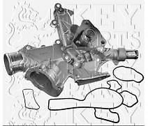 Key Parts - WATER PUMP W/GASKET - KCP1787 - Fits: Vauxhall Corsa B 97-