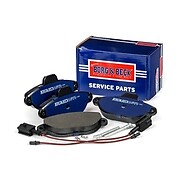 Borg & Beck - FRONT BRAKE PADS - BBP2557 - Fits: Fiat 500,Ford Ka 07/13-