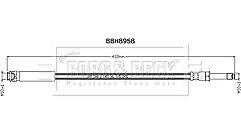 Borg & Beck - BRAKE HOSE - BBH8958 - Fits: eSprinter Box (2020-) 910 series