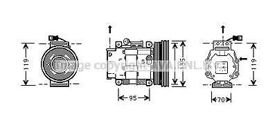First Line - THERMOSTAT KIT - FTK041 - Fits: Peugeot 504