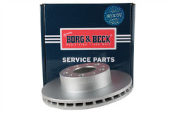 Borg & Beck - BRAKE DISC SINGLE - BBD6154S - Fits: PSA Relay,Boxer 2.0HDi 05/14-