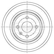 Borg & Beck - BRAKE DRUM - BBR7264 - Fits: GM Astra, Vectra 04-