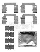 Borg & Beck - FITTING KIT - PADS - BBK1265 - Fits: "GM Insignia excl.16""wheels 08-"