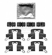Borg & Beck - FITTING KIT - PADS - BBK1647 - Fits: CX-3, CX-5 11/11-