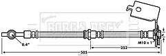 Borg & Beck - BRAKE HOSE - BBH7058 - Fits: Hyundai Santa Fe 02-