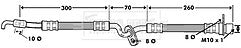 Borg & Beck - BRAKE HOSE - BBH7479 - Fits: Mazda 6 1.8 GG,GY 02-07