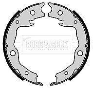 Borg & Beck - BRAKE SHOES - BBS6403 - Fits: Nissan X-Trail, Qashqai 09/07-