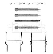 Borg & Beck - FITTING KIT - PADS - BBK1120 - Fits: Peugeot