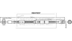 Borg & Beck - BRAKE HOSE - BBH7857 - Fits: VAG Bora,Octavia
