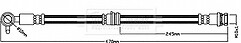 Borg & Beck - BRAKE HOSE - BBH8424 - Fits: Mazda 3(BM) 1.5,2.0,2.2 9/13-