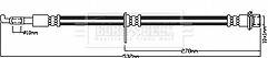 Borg & Beck - BRAKE HOSE - BBH8432 - Fits: PSA C1,1008,Toyota Aygo 05/14-