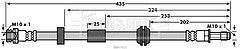Borg & Beck - BRAKE HOSE - BBH7921 - Fits: Ford C-Max,Focus C-Max,Focus