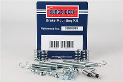 Borg & Beck - FITTING KIT - SHOES - BBK6099 - Fits: Audi, Seat, Skoda, Volkswagen