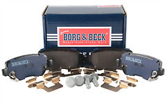Borg & Beck - REAR BRAKE PADS - BBP1777 - Fits: Vauxhall Astra, Zafira 99-