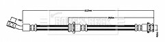 Borg & Beck - BRAKE HOSE - BBH8889 - Fits: Leaf all electric ZEO 2010-