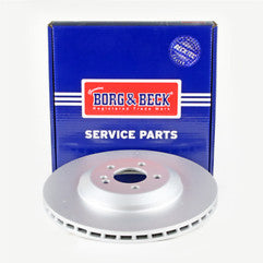 Borg & Beck - BRAKE DISC SINGLE - BBD7037S - Fits: E Class (213) AMG E43 07/16-