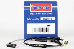 Borg & Beck - WEAR LEAD - BWL3015 - Fits: BMW 1 Series(E81,82,87,88) 05-
