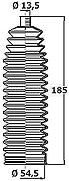 First Line - STEERING GAITER KIT - FSG3466 - Fits: Citroen Dispatch 06 -