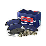 Borg & Beck - FRONT BRAKE PADS - BBP1967 - Fits: Citroen C1 05-