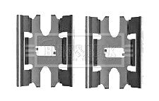 Borg & Beck - FITTING KIT - PADS - BBK1406 - Fits: MB Sprinter 616CDi(905) 01-06