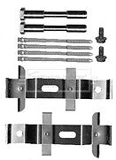 Borg & Beck - FITTING KIT - PADS - BBK1598 - Fits: L'Rover R'rover 5.0V8 09-08/12