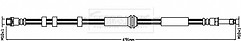 Borg & Beck - BRAKE HOSE - BBH8610 - Fits: Audi A6 (1KU) 03/11-