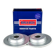 Borg & Beck - BRAKE DISC PAIR - BBD4587 - Fits: Ford Galaxy/S-Max 06-