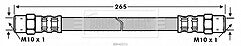 Borg & Beck - BRAKE HOSE - BBH6033 - Fits: Audi 80,100,Volvo 340,360