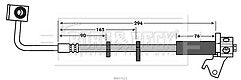 Borg & Beck - BRAKE HOSE - BBH7622 - Fits: Jeep Grand Cherokee,Commander