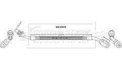 Borg & Beck - BRAKE HOSE - BBH8948 - Fits: Ford Maveric, Nissan Terrano various