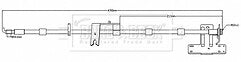 Borg & Beck - BRAKE HOSE - BBH8686 - Fits: Ford Mondeo Mk V 9/14-