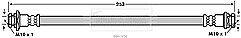 Borg & Beck - BRAKE HOSE - BBH7656 - Fits: Nissan Pixo 04/09-