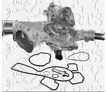 Key Parts - WATER PUMP W/GASKET - KCP2104 - Fits: GM Agila, Astra G, Corsa B